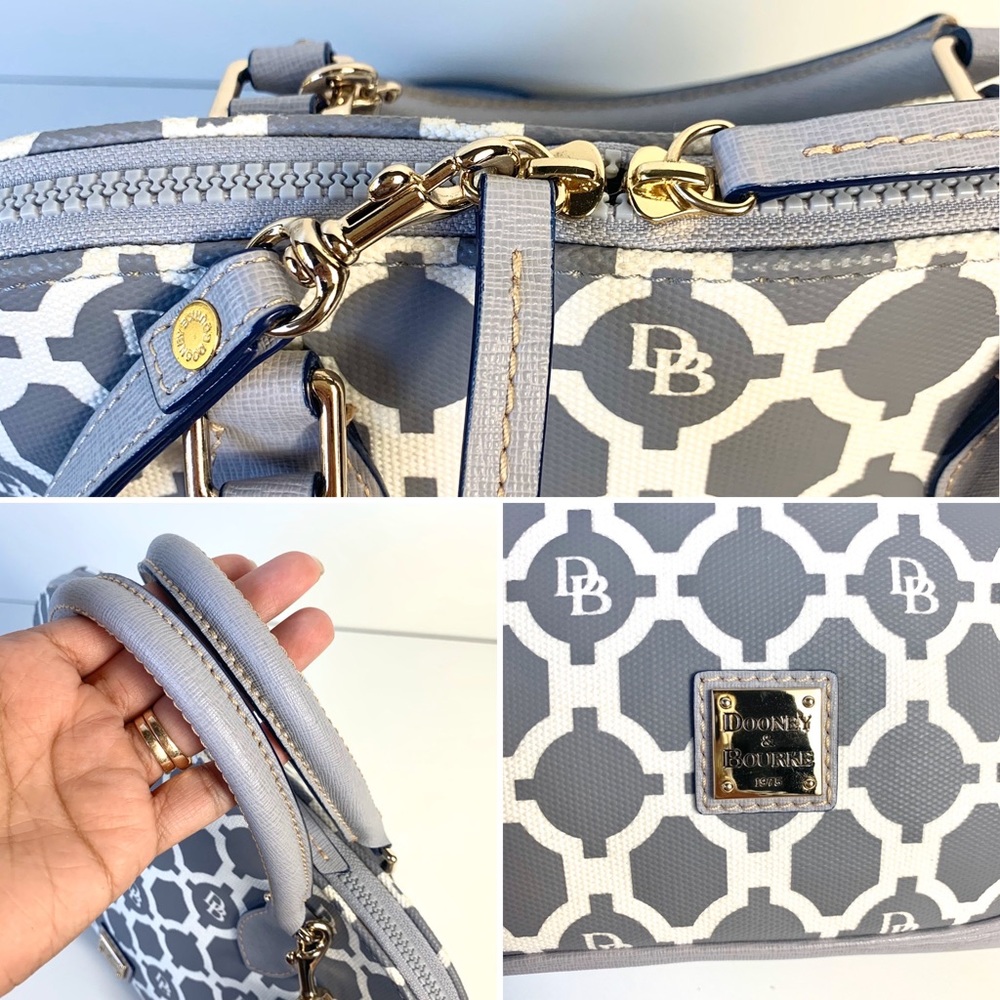 NWOT Dooney & Bourke Sanibel Zip Zip Satchel - Picture 4 of 7